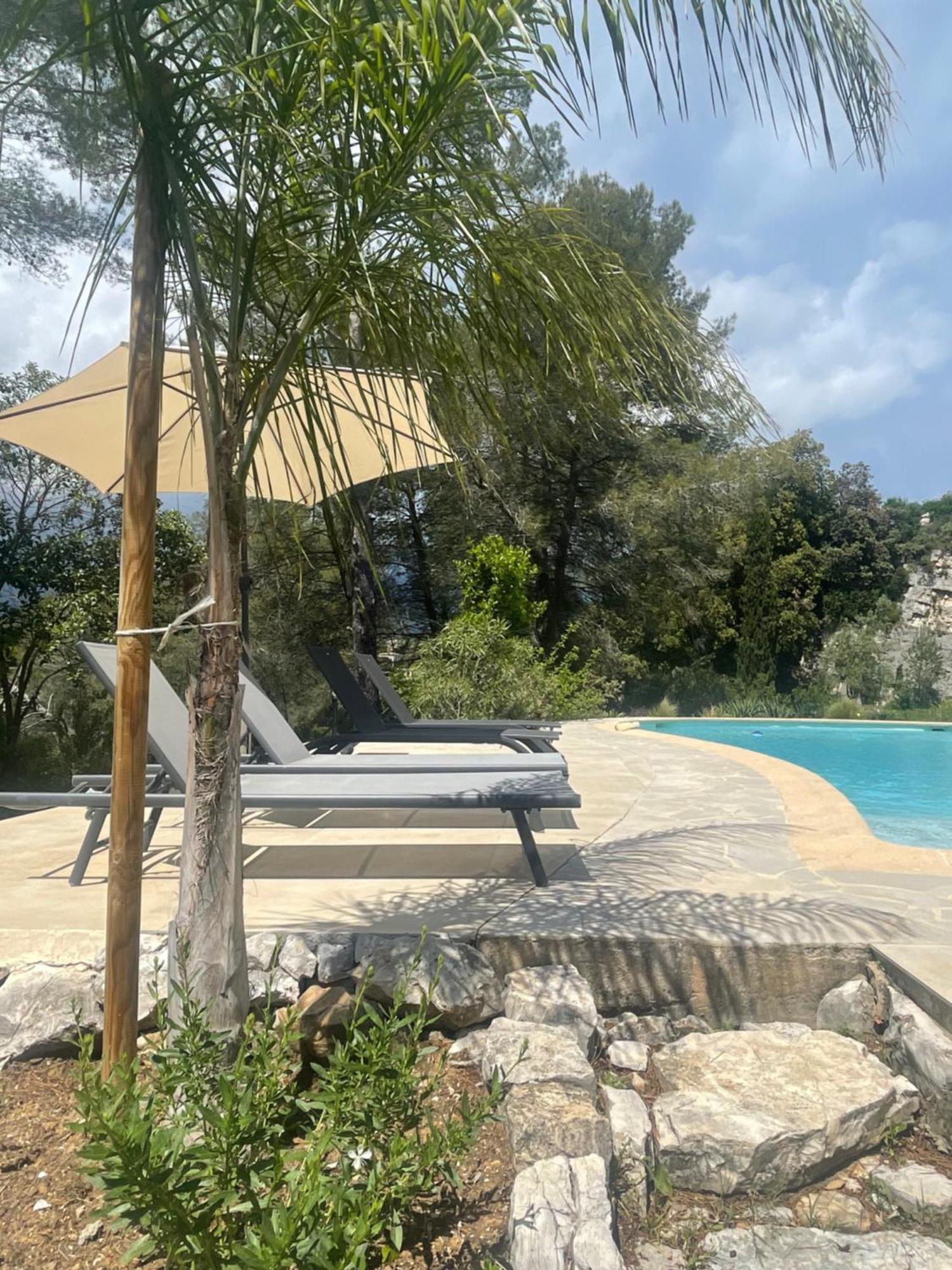 La Villa Des Carriers- Maison Avec Piscine Proche Mer Roquefort-les-Pins Exterior photo