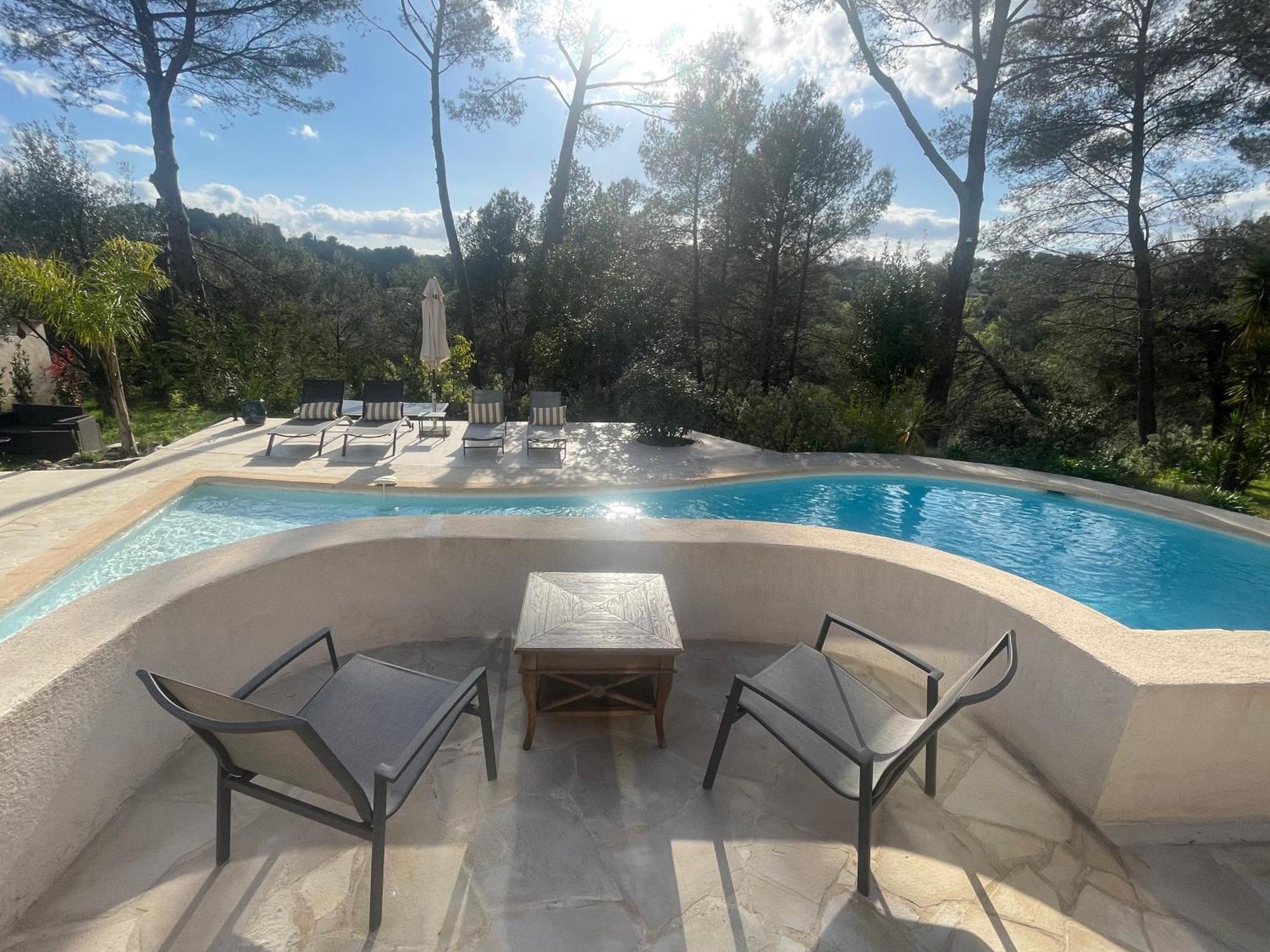 La Villa Des Carriers- Maison Avec Piscine Proche Mer Roquefort-les-Pins Exterior photo
